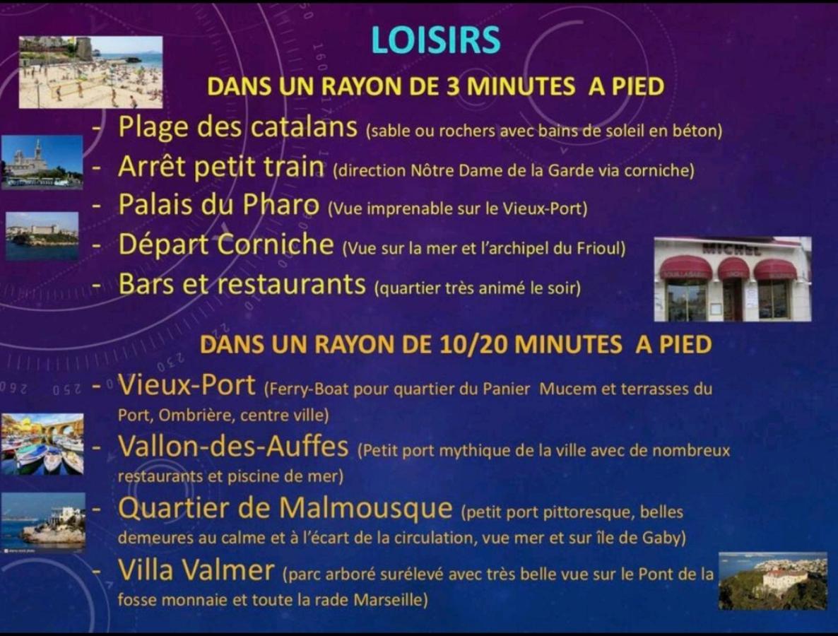 Pied A Terre Strategique Apartment Marseille Bagian luar foto