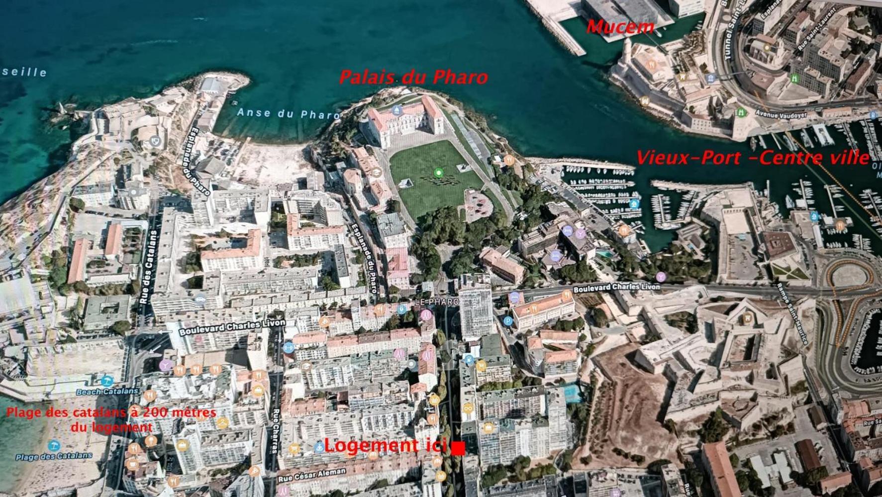 Pied A Terre Strategique Apartment Marseille Bagian luar foto